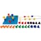 Edxeducation Stacking Shape Pegs & Pegboard Set 39492 - alternate 6